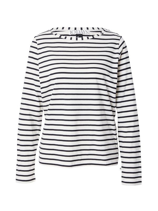 10Days 10Days Majica  crna / bijela