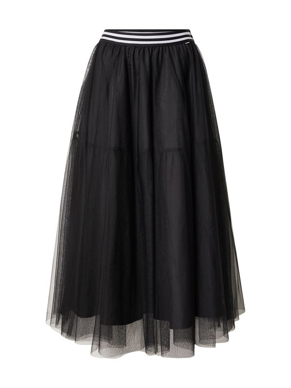 10Days 10Days Suknja  svijetlosiva / crna / bijela