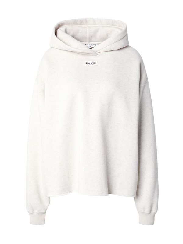 10Days 10Days Sweater majica  siva melange / crna