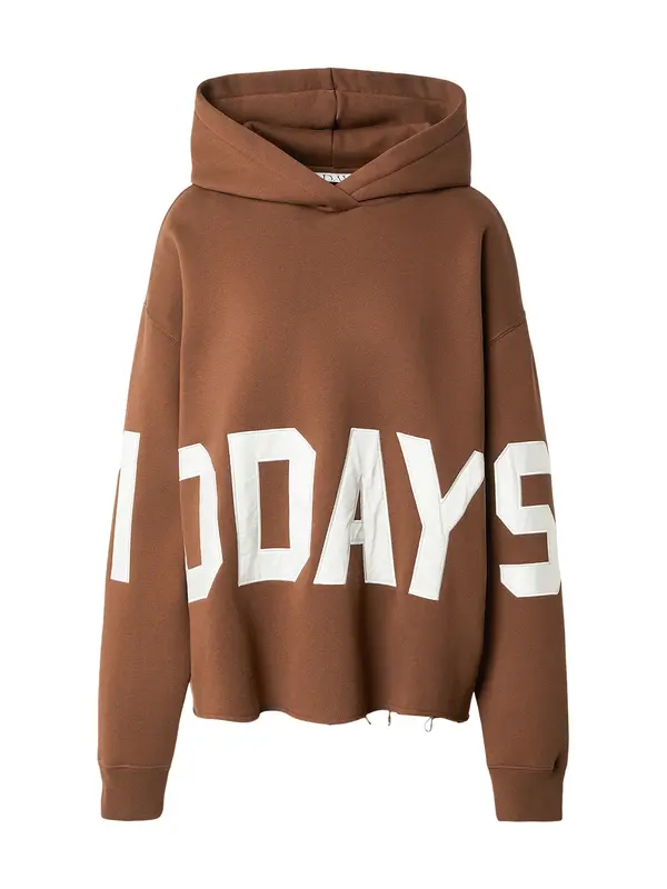 10Days 10Days Sweater majica  smeđa / bijela