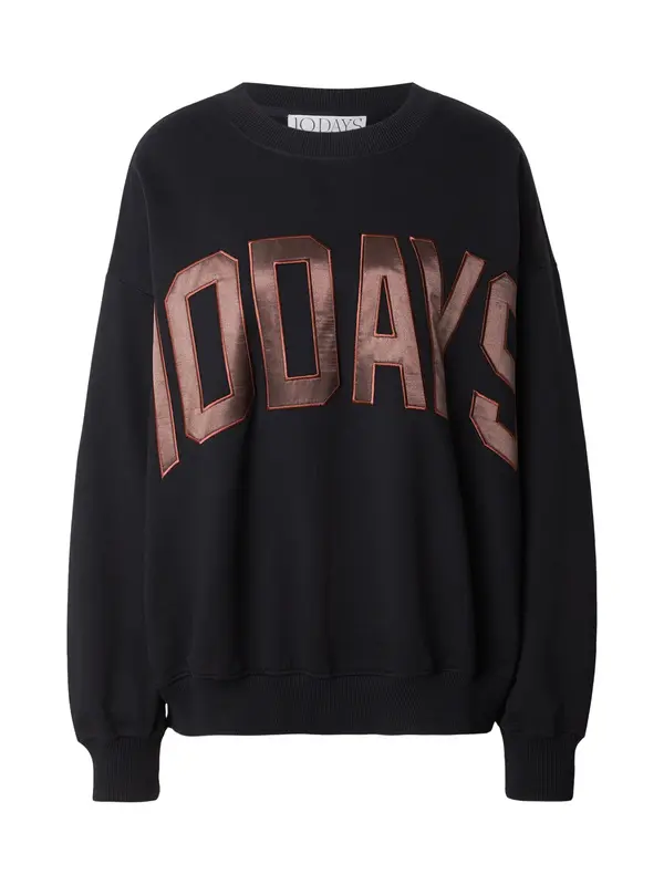 10Days 10Days Sweater majica  smeđa / crna