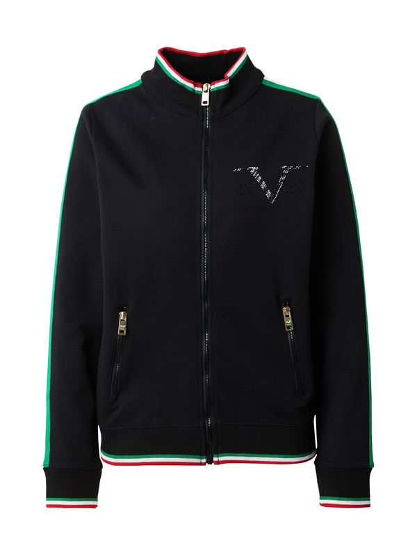 19V69 ITALIA 19V69 ITALIA Gornji dio trenirke 'ISA'  zelena / crna / bijela