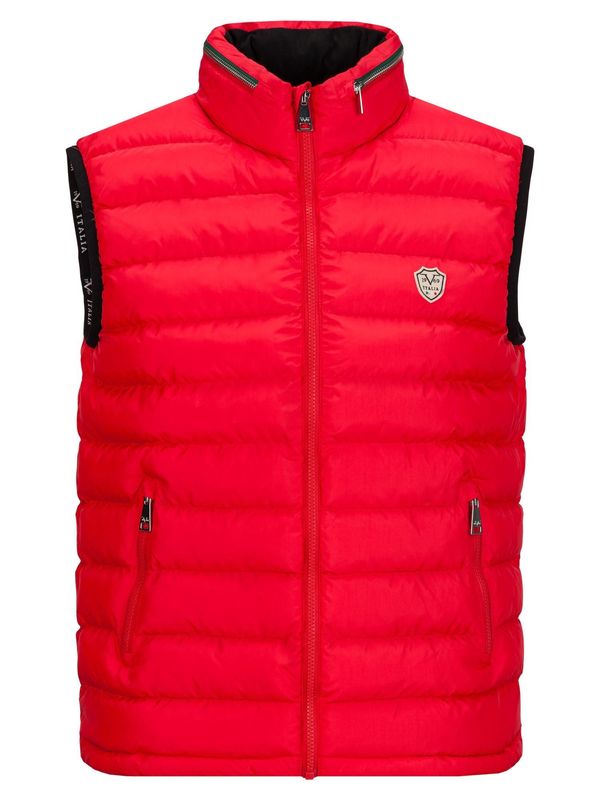 19V69 ITALIA 19V69 ITALIA Prsluk 'Jay'  crvena