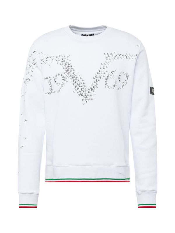 19V69 ITALIA 19V69 ITALIA Sweater majica 'BIRD'  zelena / crvena / crna / bijela