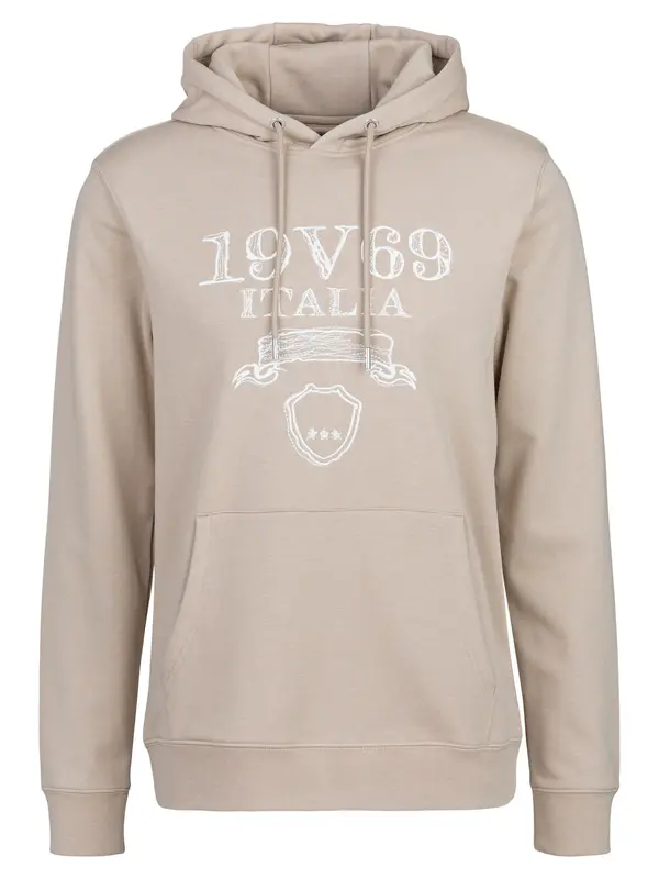 19V69 ITALIA 19V69 ITALIA Sweater majica  kaki / bijela