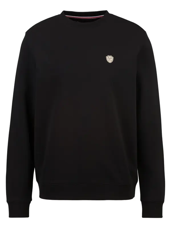 19V69 ITALIA 19V69 ITALIA Sweater majica 'Nico'  crna