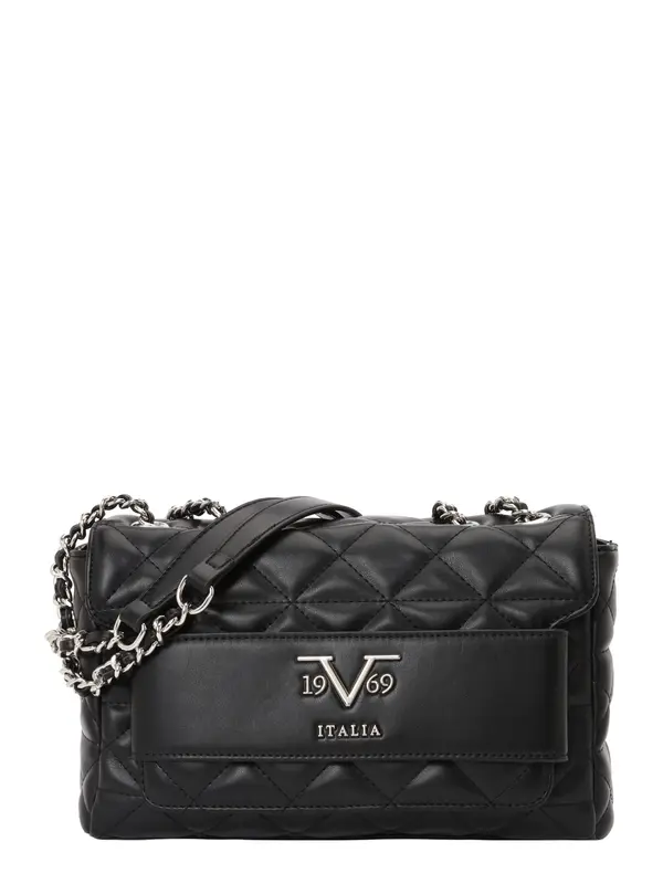 19V69 ITALIA 19V69 ITALIA Torba za na rame 'Gaia Silver'  crna
