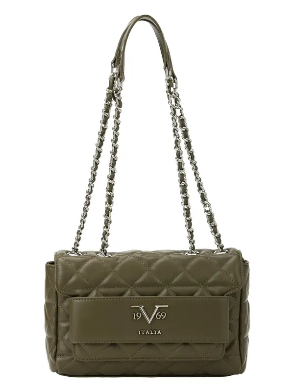 19V69 ITALIA 19V69 ITALIA Torba za na rame 'Gaia Silver'  maslinasta