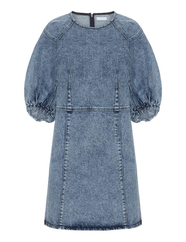 2NDDAY 2NDDAY Haljina '2ND Harvest TT'  plavi traper