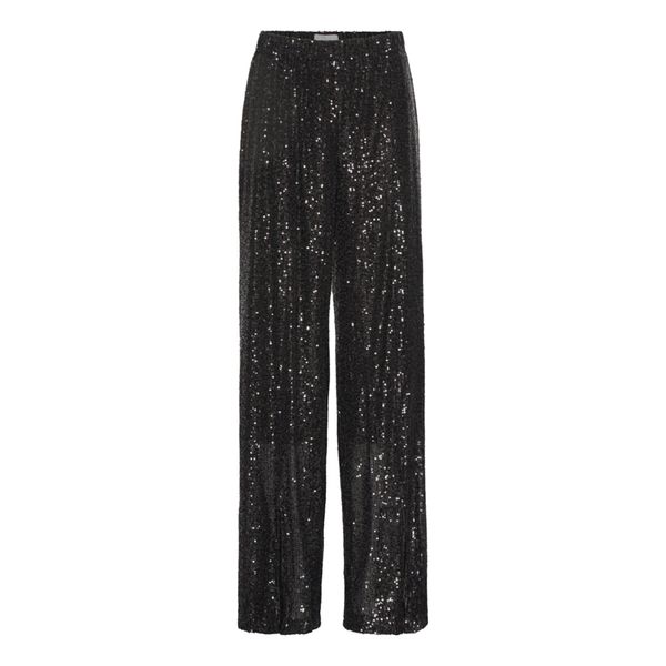 2NDDAY 2NDDAY Hlače  crna / srebro