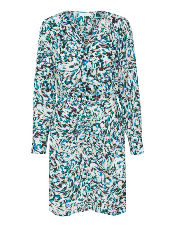 2NDDAY 2NDDAY Košulja haljina 'Eulalie'  bež / plava / zelena / crna