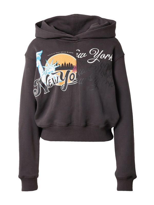 3.1 Phillip Lim 3.1 Phillip Lim Sweater majica 'WE ARE NY'  svijetloplava / moka smeđa / žuta / bijela