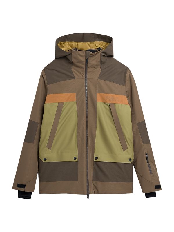 4F 4F Outdoor jakna  smeđa / zelena