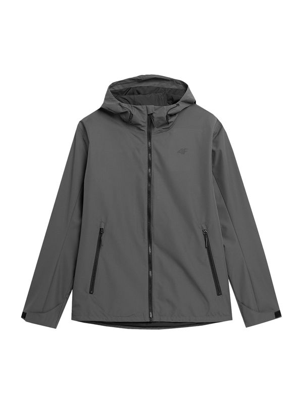 4F 4F Outdoor jakna  tamo siva / crna