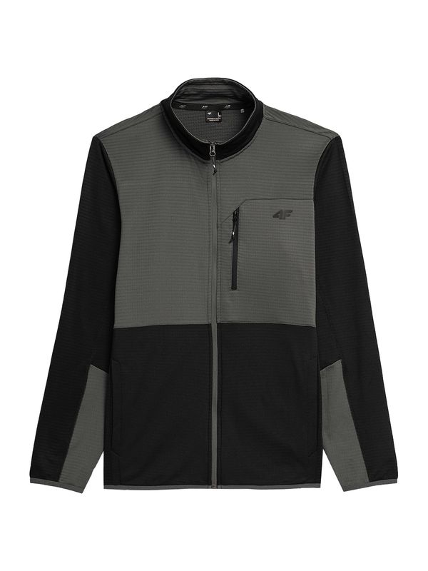 4F 4F Prijelazna jakna  siva / crna
