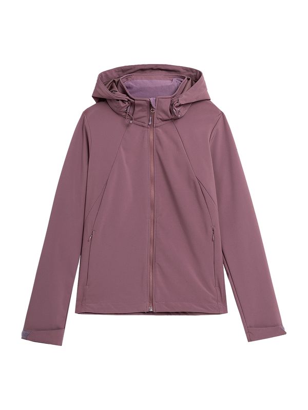 4F 4F Prijelazna jakna  sivkasto ljubičasta (mauve)
