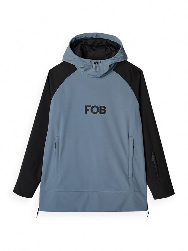 4F 4F Sportska jakna  golublje plava / crna