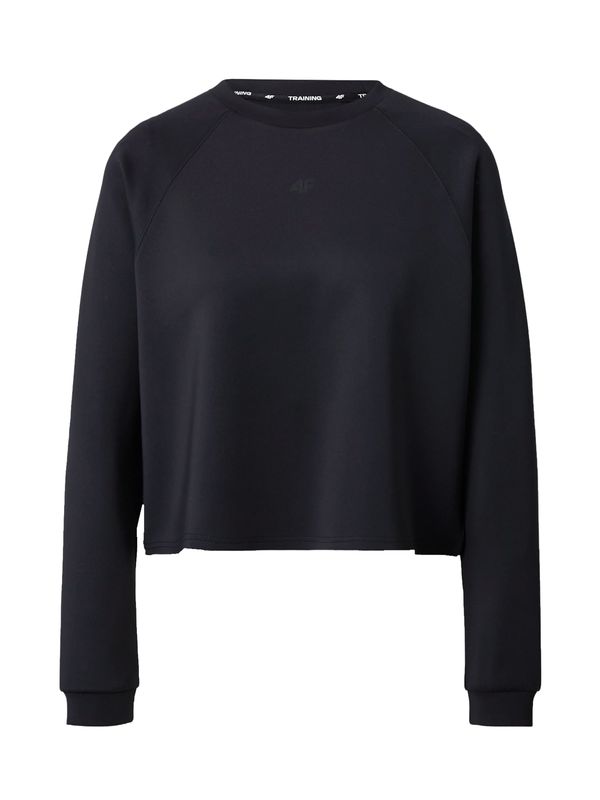 4F 4F Sportska sweater majica  crna