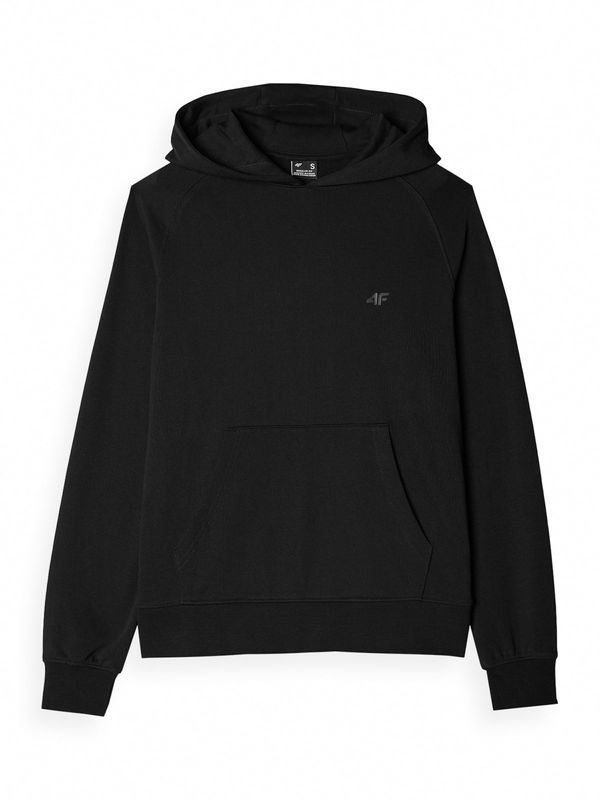 4F 4F Sportska sweater majica  crna