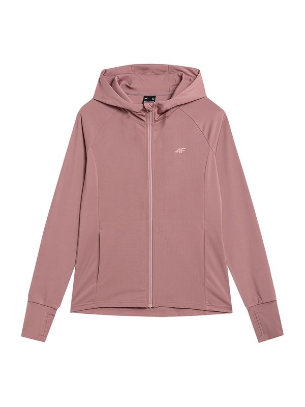 4F 4F Sportska sweater majica  prljavo roza