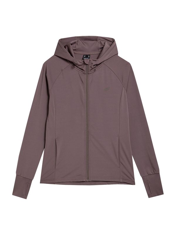 4F 4F Sportska sweater majica  smeđa