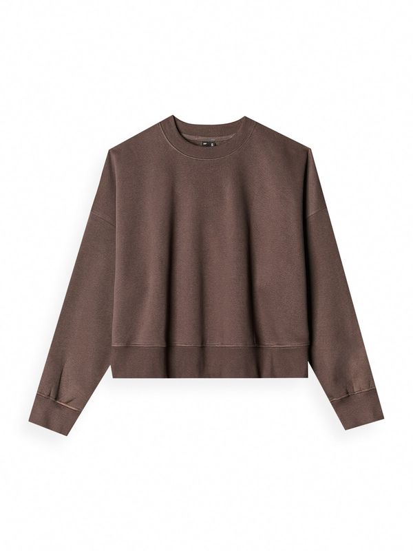 4F 4F Sportska sweater majica  smeđa