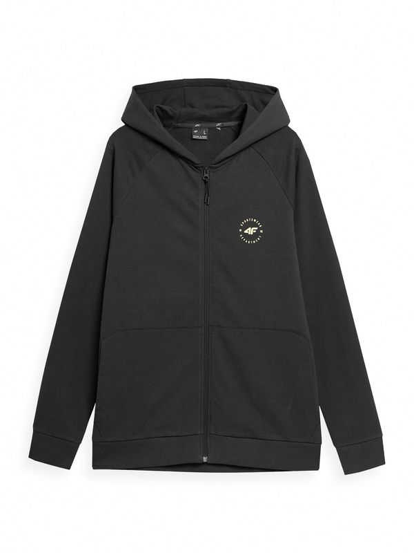 4F 4F Sportska sweater majica  žuta / antracit siva