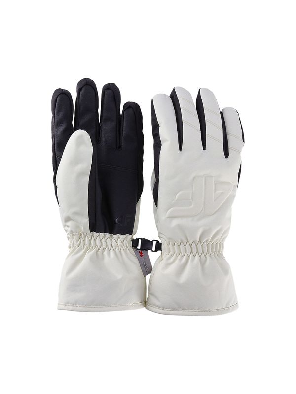 4F 4F Sportske rukavice  crna / prljavo bijela