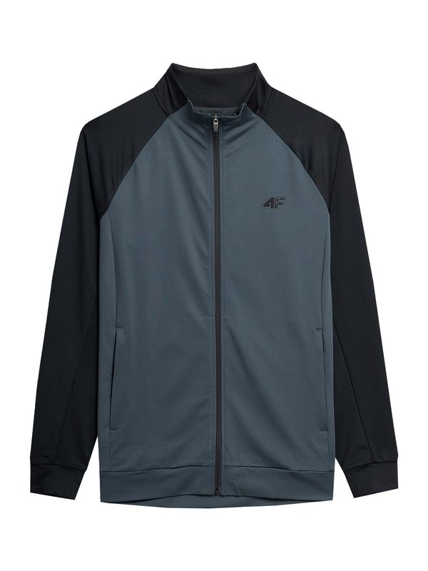 4F 4F Sportski gornji dio trenirke  antracit siva / tamo siva