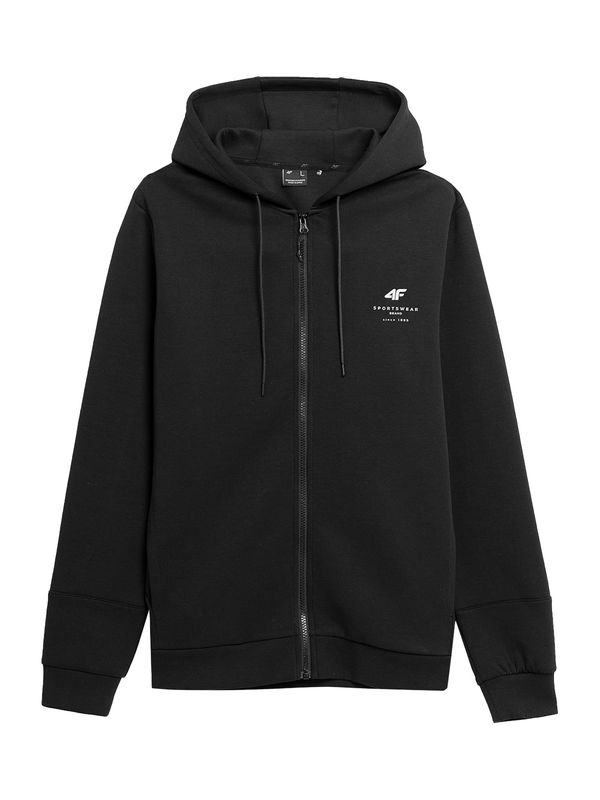 4F 4F Sportski gornji dio trenirke 'M265'  crna / bijela