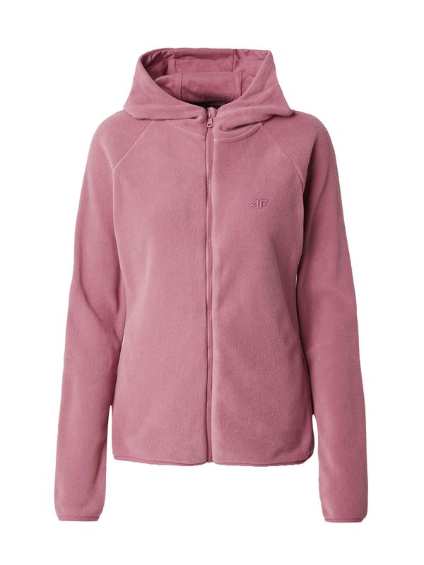 4F 4F Tehnička flis jakna  prljavo roza