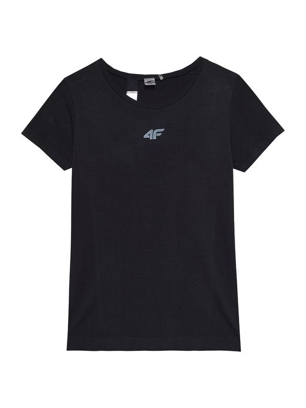 4F 4F Tehnička sportska majica  antracit siva