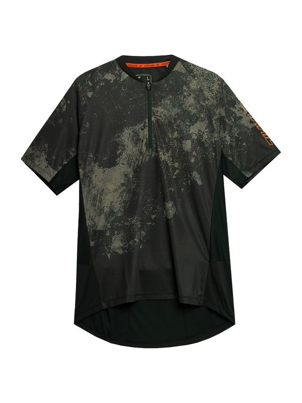 4F 4F Tehnička sportska majica  maslinasta / tamno zelena / crna