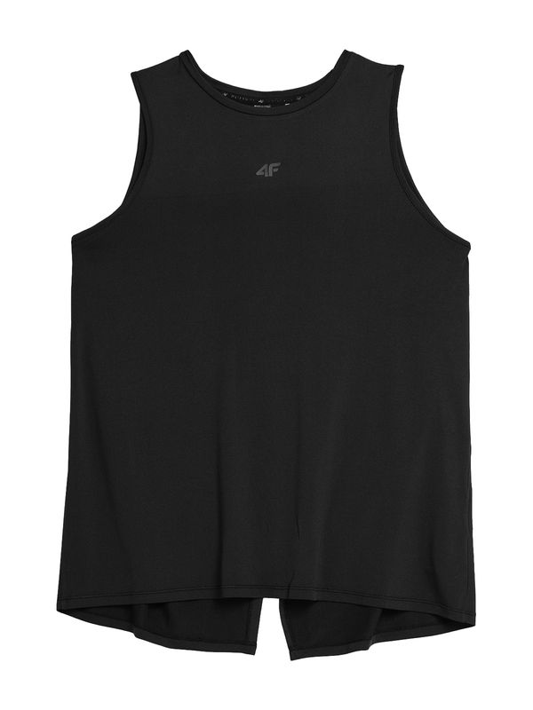 4F 4F Tehnička sportska majica  tamo siva / crna