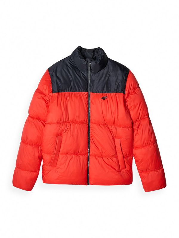 4F 4F Zimska jakna  crvena / crna
