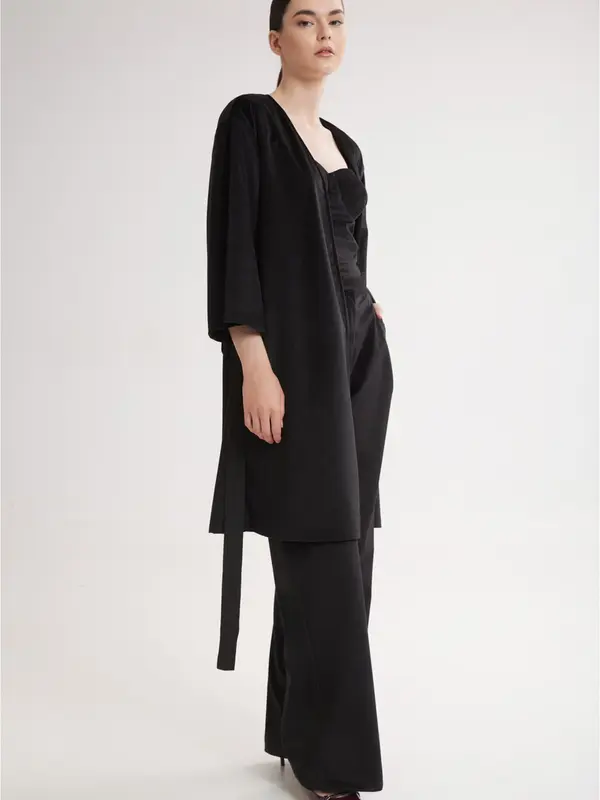 4TAILORS 4TAILORS Kimono 'Scarlet'  crna