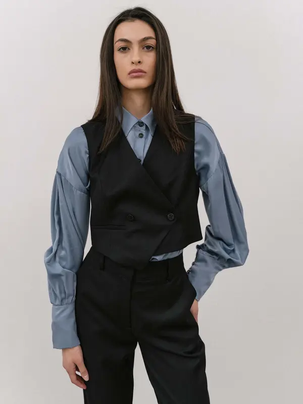4TAILORS 4TAILORS Prsluk  crna