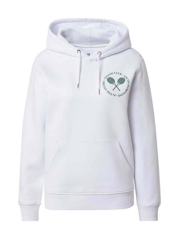 92 The Studio 92 The Studio Sweater majica  zelena / bijela