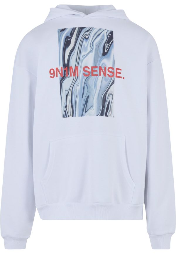 9N1M SENSE 9N1M SENSE Sweater majica 'Chrome'  nebesko plava / antracit siva / crvena / bijela
