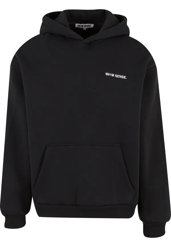 9N1M SENSE 9N1M SENSE Sweater majica  crna / bijela
