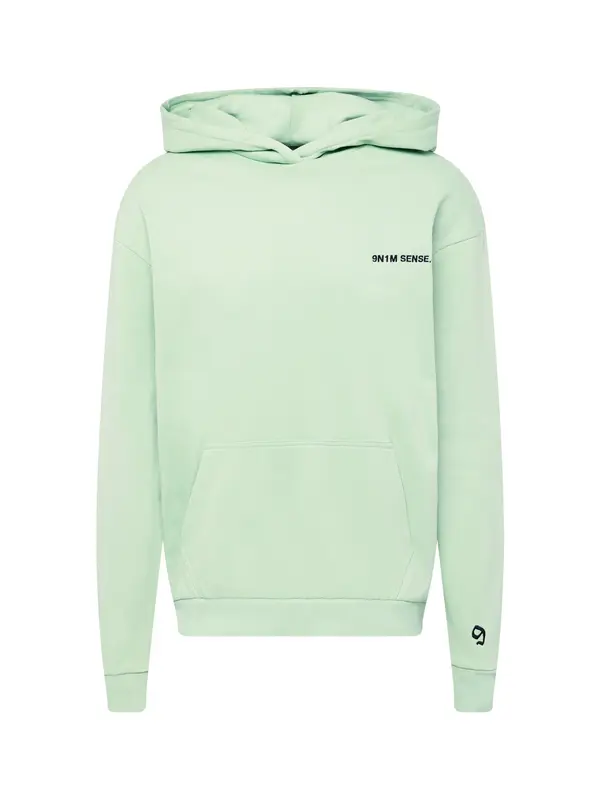 9N1M SENSE 9N1M SENSE Sweater majica  menta / tamno zelena / crna
