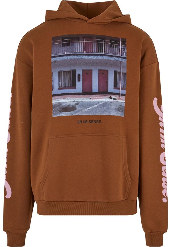 9N1M SENSE 9N1M SENSE Sweater majica  smeđa / roza / crna / prljavo bijela