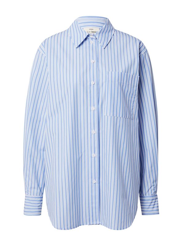 A LOT LESS A LOT LESS Bluza 'Sissy'  svijetloplava / bijela