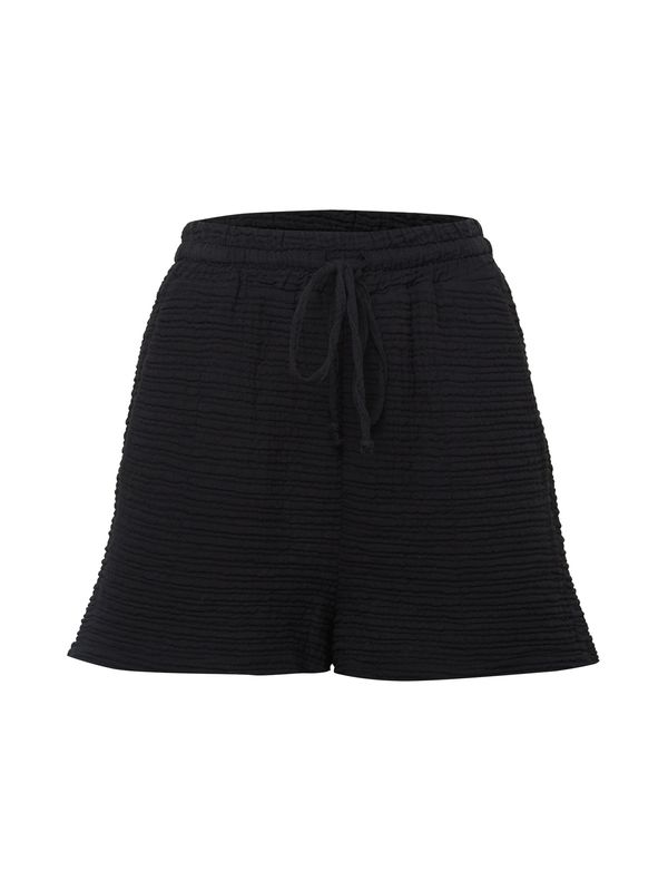 A LOT LESS A LOT LESS Hlače 'Cami'  crna