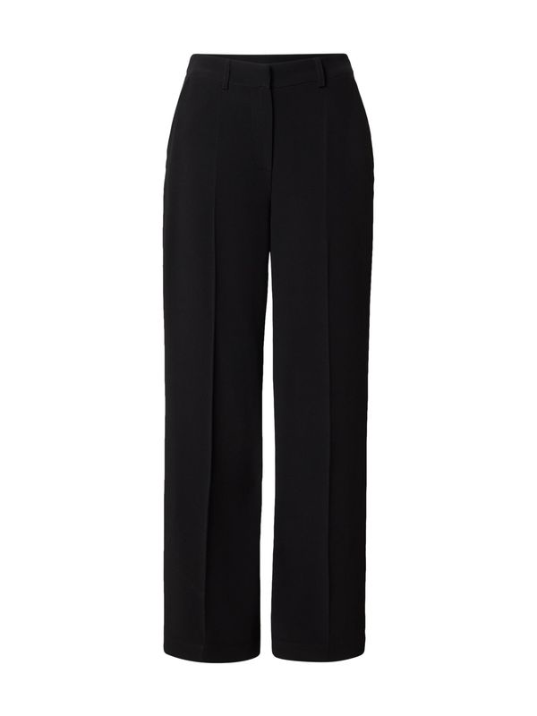 A LOT LESS A LOT LESS Hlače na crtu 'Daliah'  crna