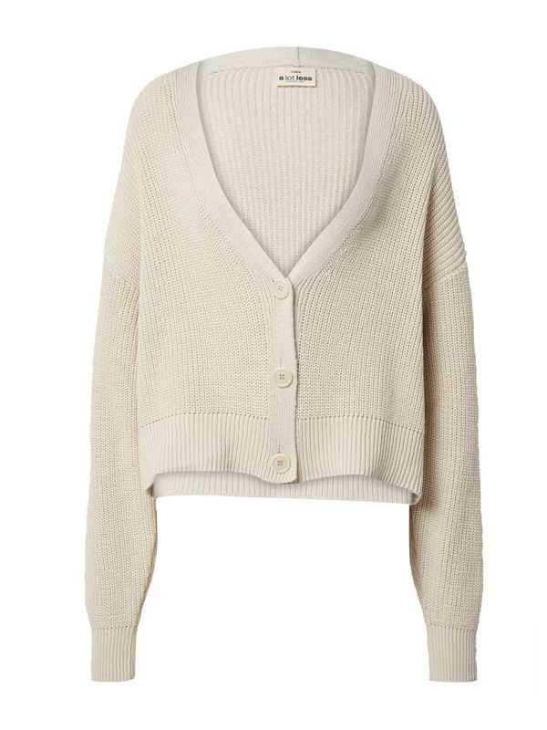 A LOT LESS A LOT LESS Kardigan 'Adena'  vuneno bijela