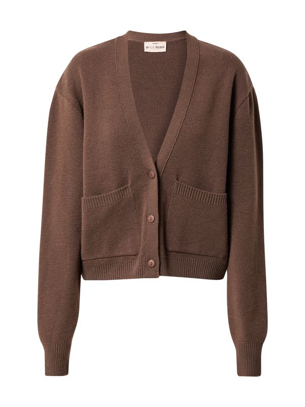 A LOT LESS A LOT LESS Kardigan 'Luzy'  čokolada