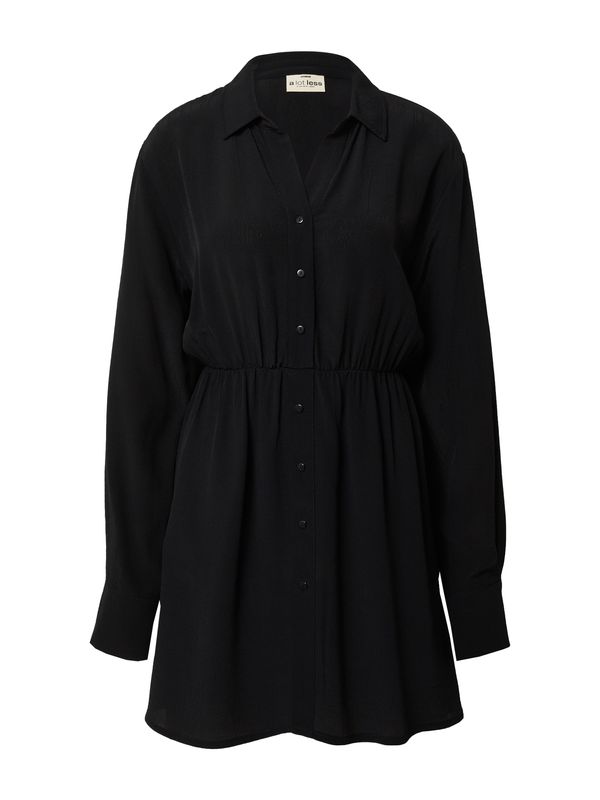 A LOT LESS A LOT LESS Košulja haljina 'Delia'  crna