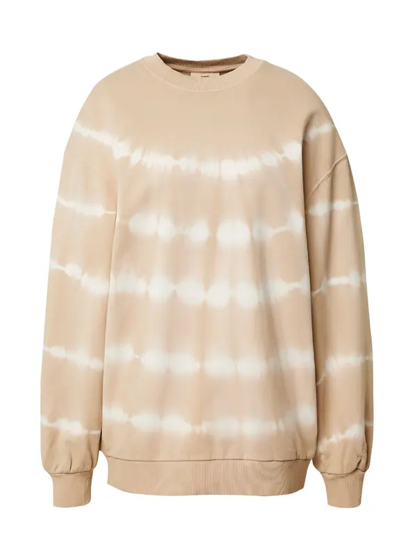A LOT LESS A LOT LESS Sweater majica 'Enola'  bež / bijela