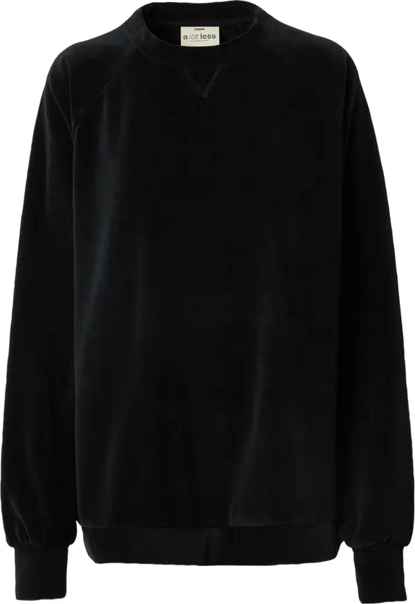 A LOT LESS A LOT LESS Sweater majica 'Juana'  tamo siva